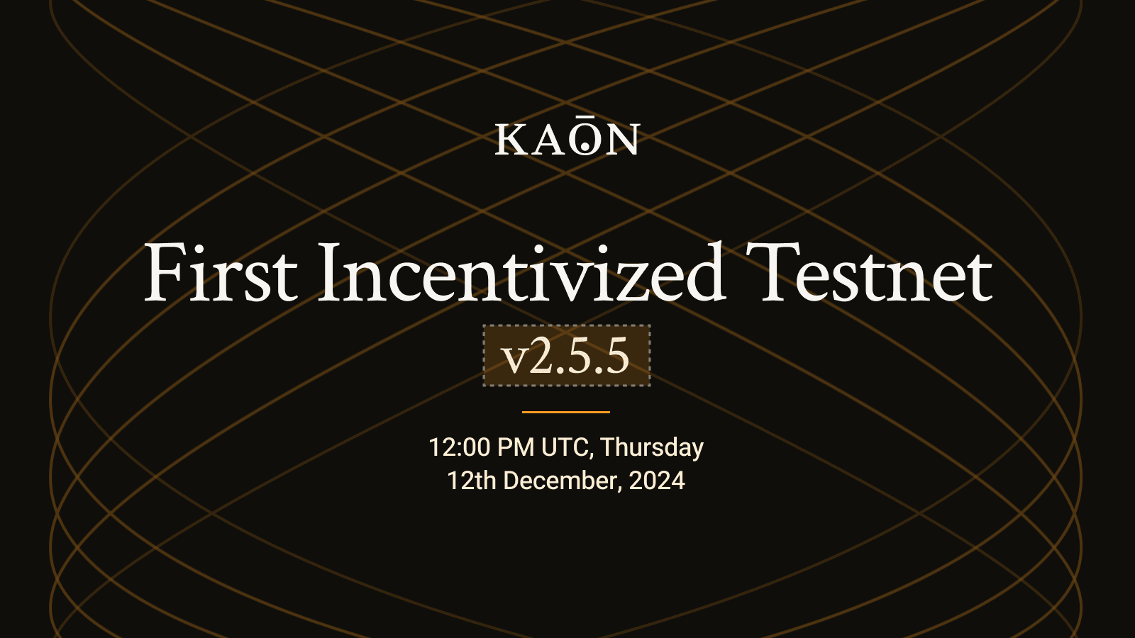 Testnet Launch Announcement
